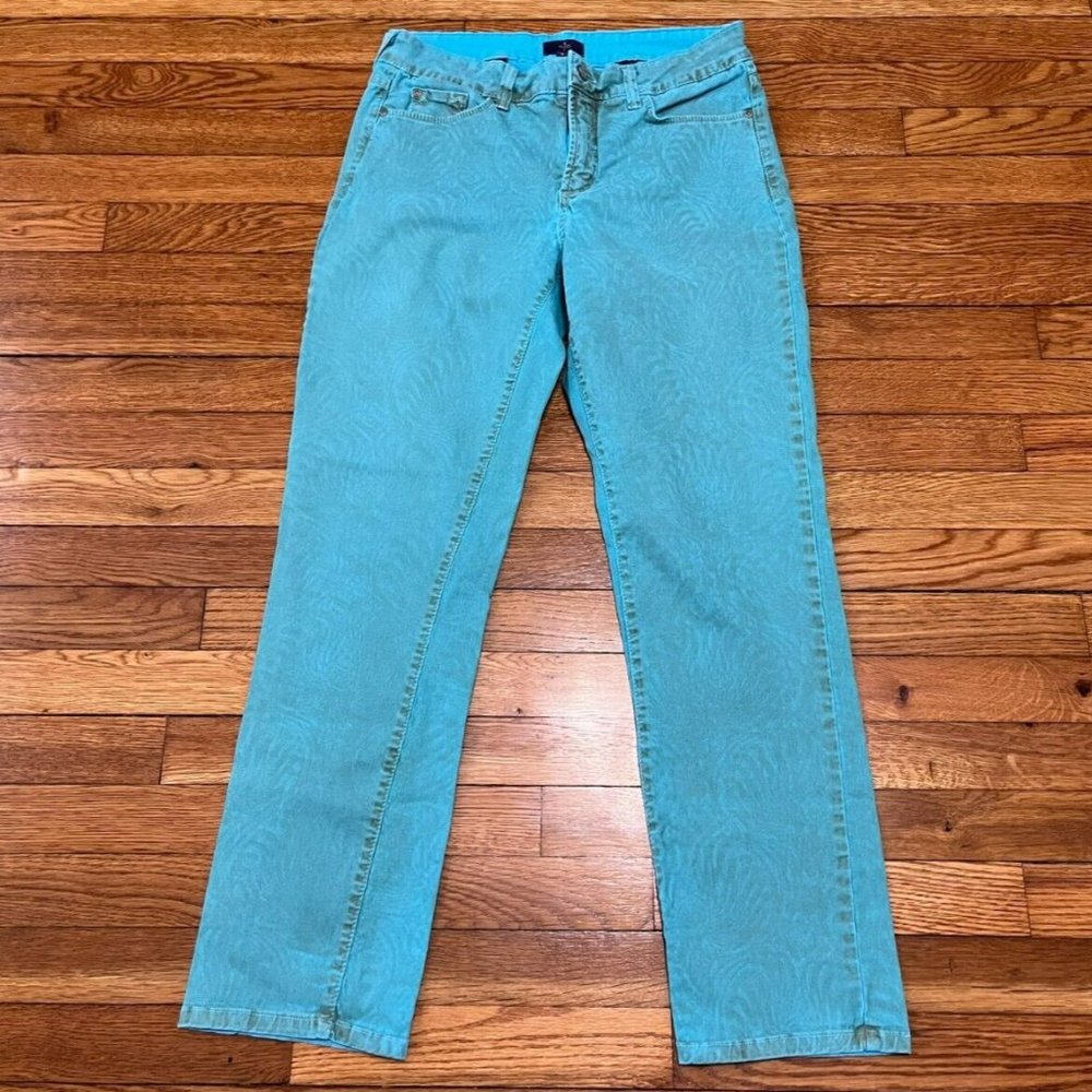 NYDJ Skinny Jeans Women's Size 6 Blue Denim Mid Rise (30x29)